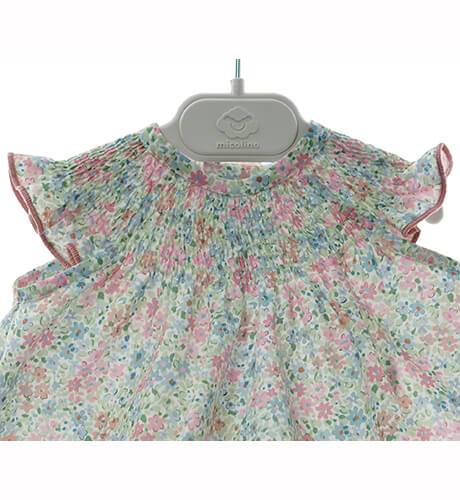 Jesusito niña florecitas &amp; engomado de Micolino | Aiana Larocca