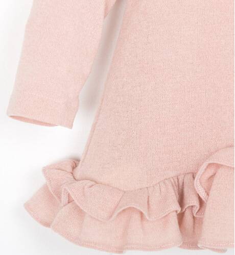 Vestido punto rosa estilo flamenca de Nekenia | Aiana Larocca