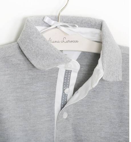 Polo niño gris | Aiana Larocca