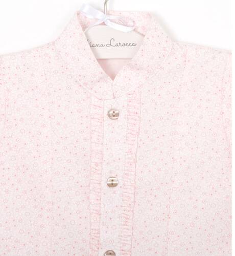 Camisa estampada rosa | Aiana Larocca
