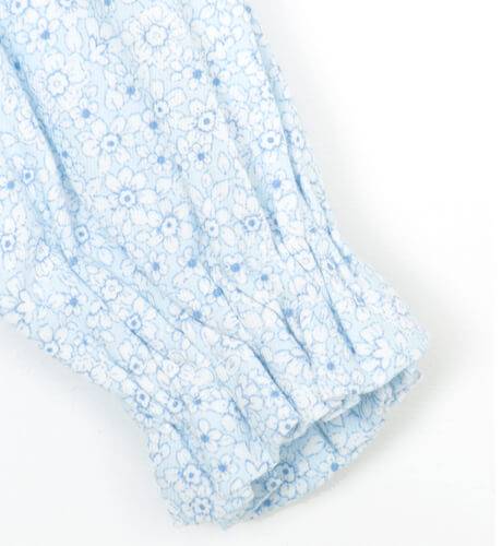 Camisa estampada azul | Aiana Larocca