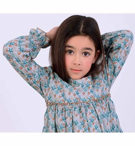 Vestido niña estampado florar de Nekenia | Aiana Larocca