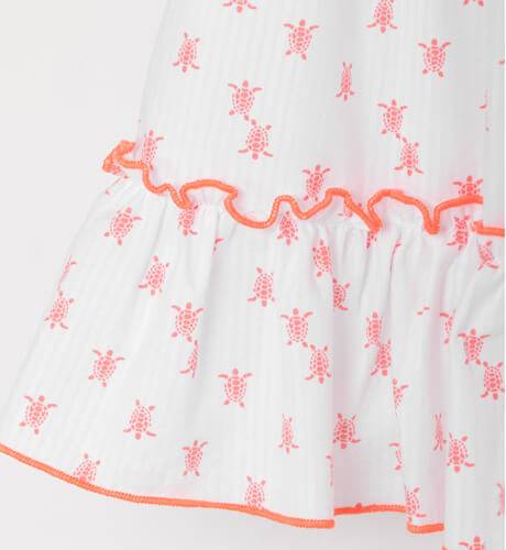 Vestido Niña Turttle coral de Eve Children | Aiana Larocca