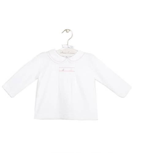 Camisa de punto bordada | Aiana Larocca