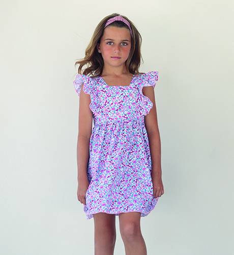 Vestido niña floral Santorini de Eve Children | Aiana Larocca
