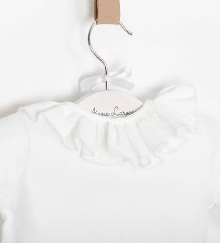 Camisa cuello volante de Baby Yiro | Aiana Larocca
