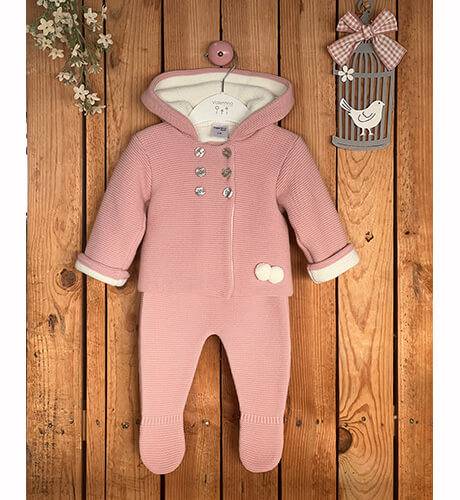 Conjunto bebé San Francisco ROSA de Valentina Bebés | Aiana Larocca