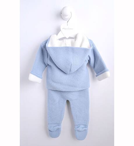 Conjunto bebé San Francisco AZUL de Valentina Bebés | Aiana Larocca