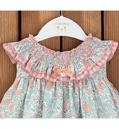 Jesusito estampado liberty flores de Valentina | Aiana Larocca