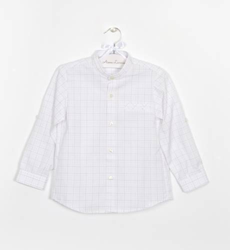 Camisa niño tonos camel | Aiana Larocca