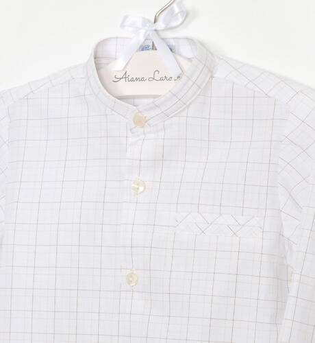 Camisa niño tonos camel | Aiana Larocca