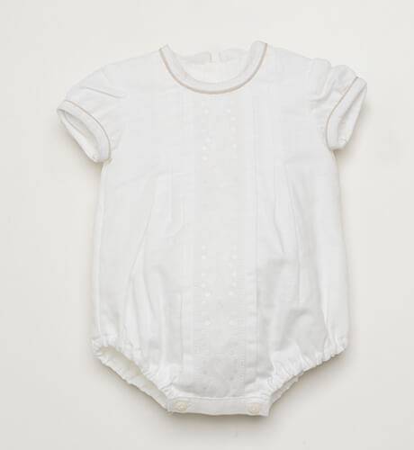 Ranita bebé lino cotton &amp; bordada de Ancar | Aiana Larocca