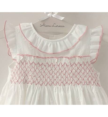 Vestido Marietta Nidos ROSA | Aiana Larocca