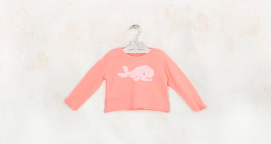 Jersey coral de Ancar | Aiana Larocca