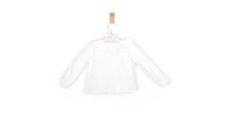 Camisa cuello volante de Baby Yiro | Aiana Larocca