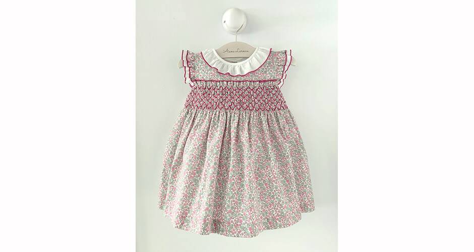 Vestido Zoe Nidos ROSA | Aiana Larocca