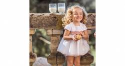 Jesusito ceremonia niña blanco bordado de Yoedu | Aiana Larocca
