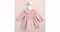 Vestido niña punto rosa de Martin Aranda | Aiana Larocca