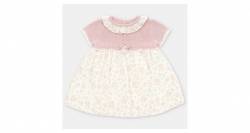 Vestido niña liberty combinado con punto ROSA de Martin Aranda | Aiana Larocca Vestido niña liberty combinado con punto ROSA de Martin Aranda | Aiana Larocca