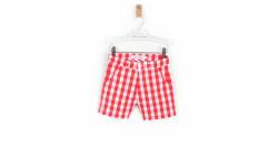Pantalón niño vichy rojo | Aiana Larocca