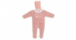 Conjunto Pelele rosa empolvado | Aiana Larocca