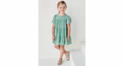 Vestido niña plumeti verde de Mayoral | Aiana Larocca
