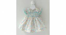 Jesusito niña estampado florecitas & NIDOS bordado Popys | Aiana Larocca Jesusito niña estampado florecitas & NIDOS bordado Popys | Aiana Larocca