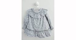 Vestido niña florecitas tonos azules de Coco Acqua | Aiana Larocca Vestido niña florecitas tonos azules de Coco Acqua | Aiana Larocca