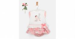 Conjunto bebé floral Leonor de Valentina Bebés | Aiana Larocca