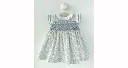 Vestido Zoe Nidos AZUL | Aiana Larocca